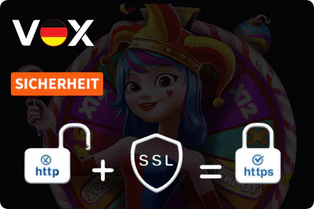 Datensicherheit bei Vox casino Online