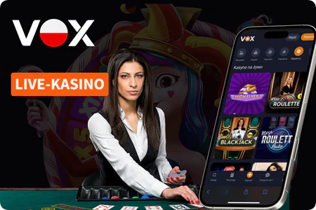 Gry kasynowe na żywo Vox