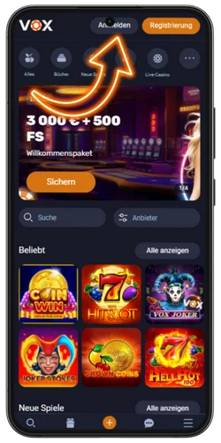 Besuche unsere Website