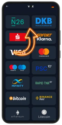 Lade dein Konto auf