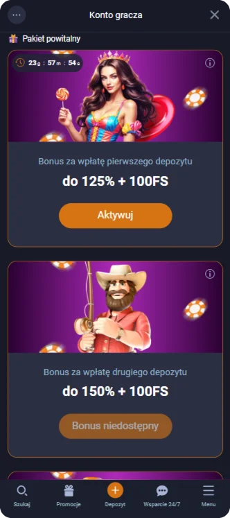 Promocje Vox Casino