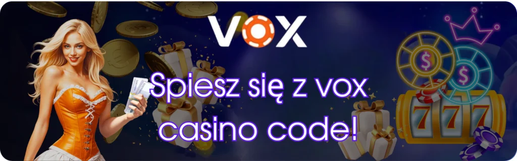 Promocja Voxcasino promo code