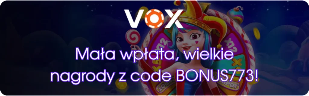 Promocja z Vox Casino code