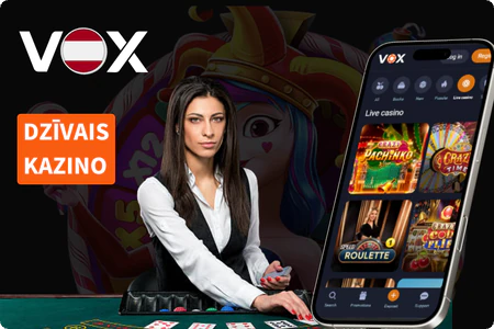 Dzīvās Kazino spēles Vox Casino