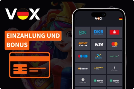 Vox casino bonus code
