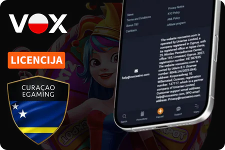 Vox Casino Lietuvoje Licencija