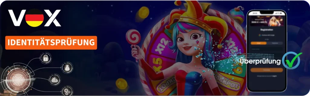 Identitätsprüfung bei Vox Casino