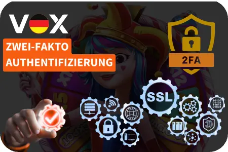 2FA bei Vox Casino